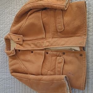 Sawyer of napa sheepskin coat